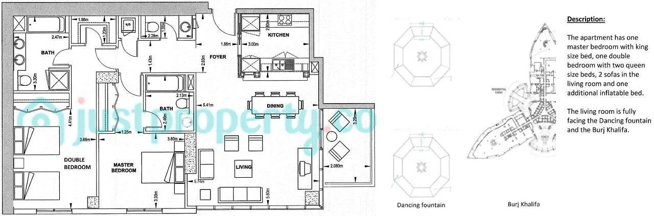 Elite Royal Apartment - Full Burj Khalifa & Fountain View - Pearl Dubai